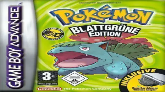 Pokemon Blattgrune (G) game